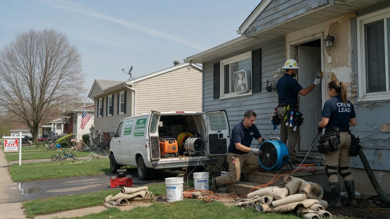 Flood Cleanup in Langhorne, PA near me